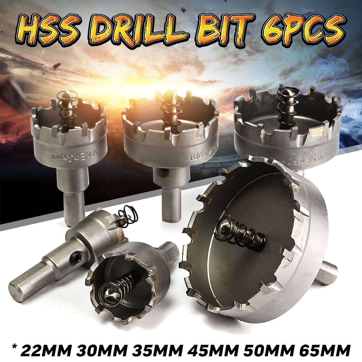 HSS   Ʈ 6  22-65mm, ī̵  TCT ݼ Ŀ..